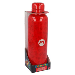 Termo de acero inoxidable Super Mario Bros 515 ml Rojo en oferta