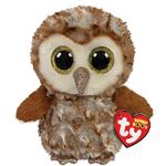 Peluche Ty- Beanie Boo's Búho Percy 15 cm en oferta