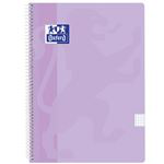 Cuaderno Oxford classic cuadrícula lavanda pastel precio