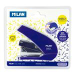 Grapadora compacta Milan Energy Saving azul precio