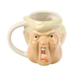 Taza Donald Trump de Cerámica de Gres 11 x 10cm, 300ml en oferta