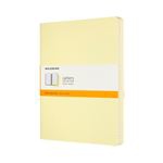 Set 3 cuadernos Moleskine Cahier Journals XL rayas amarillo delicado