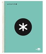 Cuaderno en espiral Antartik A5 cuadriculado verde manzana