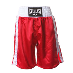 Pantalones de boxeo Pro rojos L, EVERLAST en oferta