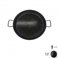 Paellera Valenciana Esmaltada 3 personas/ 28 cm. en oferta