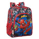 Mochila junior Safta Marvel Spiderman go hero adaptable a carro características