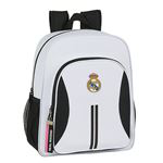 Mochila junior Safta Real Madrid 1ª equipación 20/21 adaptable a carro en oferta