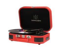 Tocadiscos Bluetooth Swingson On Stage Rojo precio