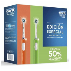 Cepillo de dientes eléctrico Oral-B PRO 600 DuploCrossAction características