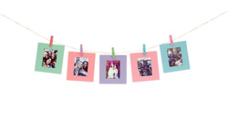 Papel fotográfico Fujifilm Instax Mini Card Banners para Instax Mini 11 -  10 unidades en oferta