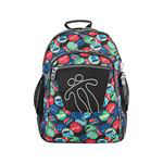 Mochila escolar Totto Crayoles chapas multicolor precio