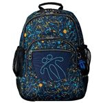 Mochila Totto Crayoles Azul