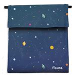 Funda de tela Fisura porta mascarillas galaxia