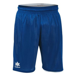 Pantalón Corto Deportivo Luanvi Triple blanco, azul Talla: L precio