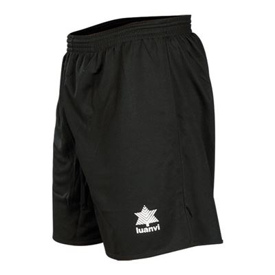 Pantalón Corto Deportivo Luanvi Pol Negro Talla: 4XS