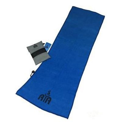 Toalla De Microfibra Compacta Yisama, Uso Deportivo, Color Azul