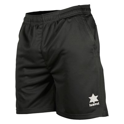 Pantalón Corto Deportivo Luanvi Walk Negro Talla: L