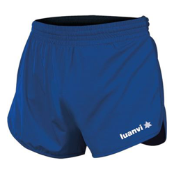 Pantalón Corto Deportivo Luanvi Gama Azul Talla: M en oferta