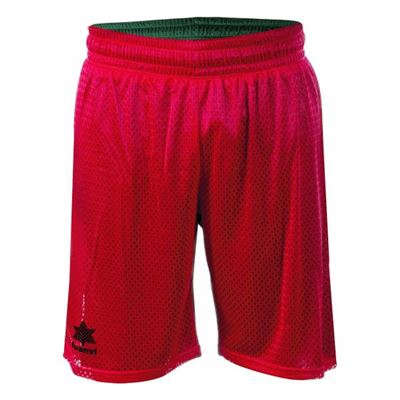 Pantalón Corto Deportivo Luanvi Triple Rojo/Negro Talla: XXL