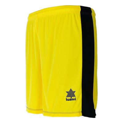 Pantalón Corto Deportivo Luanvi Premium Amarillo Talla: XXL