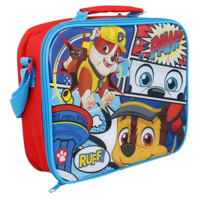 Bolsa portaalimentos Patrulla canina Rojo