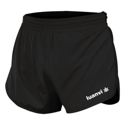 Pantalón Corto Deportivo Luanvi Gama Negro Talla: 3XS en oferta