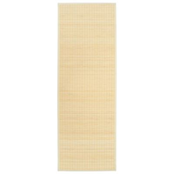 Esterilla de yoga vidaXL de bambú 60x180 cm natural características