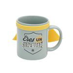 Mr Wonderful Taza con capa Eres un superpapá en oferta