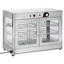 Calientaplatos Gastronorm eléctrico vidaXL acero inoxidable 1200 W características