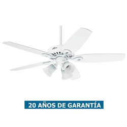 Ventilador de techo con luz Hunter 50560 Builder Plus 132 blanco / blanco precio