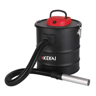 Aspirador de Cenizas Kekai 1200 W Acero Negro  Trajano 18 L