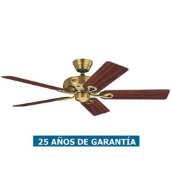 Ventilador de techo Hunter Savoy 24520 palisandro o roble medio / latón antiguo precio