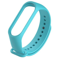 Recambio pulsera Blutech de silicona compatible con Xiaomi Mi Band 3 / 4 Azul Topaz precio