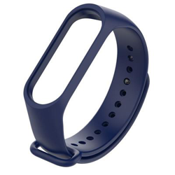 Recambio pulsera Blutech de silicona compatible con Xiaomi Mi Band 3 / 4 Azul Oscuro en oferta