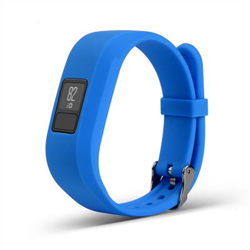 Pulsera de Silicona suave para Garmin Vivofit 3, Azul claro en oferta