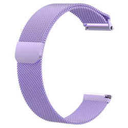 Pulsera de Acero inoxidable para Fitbit Versa (210mm), Violeta precio