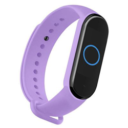 Recambio pulsera Blutech Xiaomi Mi Band 5 de Siliciona Morado Claro en oferta