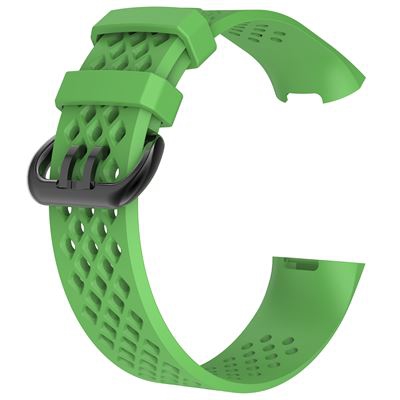 Pulsera de Silicona para Fitbit Charge 3 (5.1-7.1inch), Verde