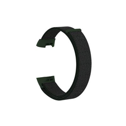 Pulsera de nylon suave para Fitbit Charge 3, Oliva precio