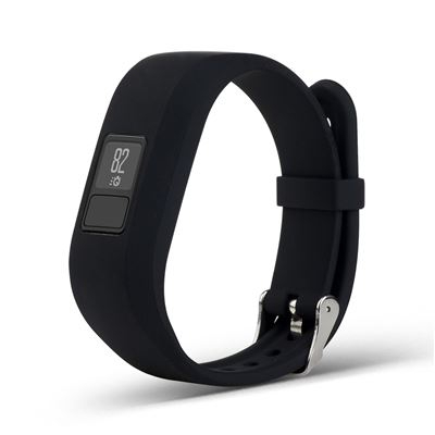 Pulsera de Silicona suave para Garmin Vivofit 3, Negro