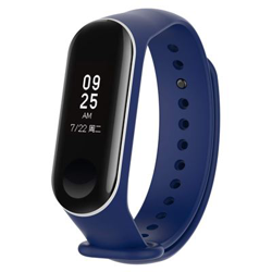 Recambio pulsera Blutech de silicona compatible con Xiaomi Mi Band 2 Azul Oscuro en oferta