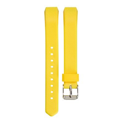 Pulsera de Silicona suave para Fitbit Alta / Alta HR (L), Amarillo