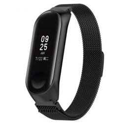 Pulsera Milanese Loop Cierre Magnético Xiaomi Mi Band 3 / 4 Negro características