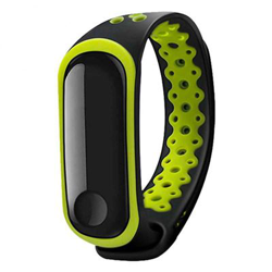 Recambio pulsera Blutech de silicona compatible con Xiaomi Mi Band 3 / 4 Sport Negro / Verde características