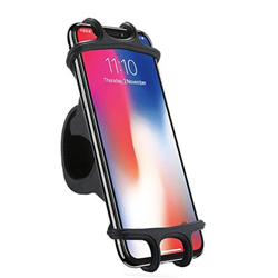 Soporte de bicicleta moto y cochecito de silicona para telefono movil características