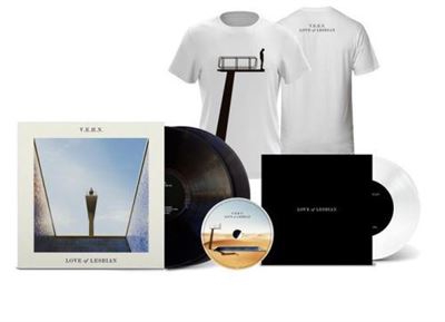 V.E.H.N. - 2 Vinilos + CD + Single Vinilo blanco + Camiseta hombre Talla M - Disco Firmado