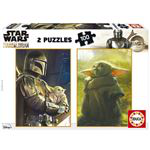 Puzzle Educa Star Wars Disney The Mandalorian 2x100 piezas características