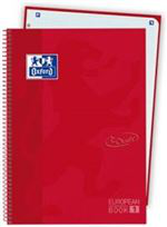 Cuaderno Oxford Soft Touch carmín características