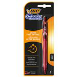 Bolígrafo de gel BIC Gelocity Quick Dry blister rojo precio