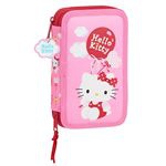 Plumier doble pequeño Safta Hello Kitty Balloon